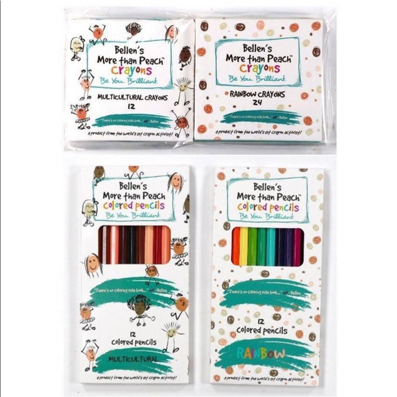Bellen’s More Than Peach Creativity Bundle w/ Crayons & Colored Pencils - Picture 10 of 14